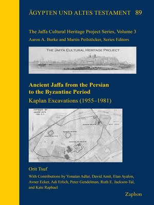 cover image of Ancient Jaffa from the Persian to the Byzantine Period